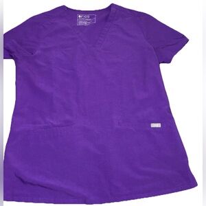 FIGS Catarina Scrub Top Ultra Violet Limited Edition Size S Technical Collection